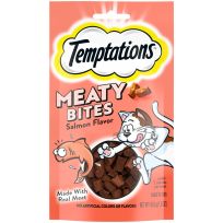 Temptations™ Meaty Bites Soft and Savory Cat Treats, Salmon, 10224501, 1.5 OZ Bag