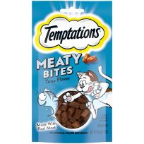 Temptations™ Meaty Bites Soft and Savory Cat Treats, Tuna, 10224503, 1.5 OZ Bag