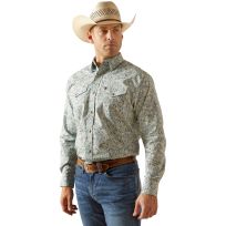 Ariat® Men's Casual Series Emery Long Sleeve Western Shirt