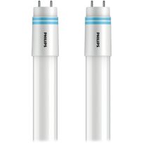 Philips LED 16W (32-40W equiv) T8 TLED Universal Fit Fluorescent Tube, 2-Pack, 539163, Daylight
