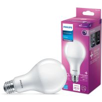 Philips Extra-Light LED 29W (150W equiv) Frosted A21 Dimmable Bulb, Daylight, 571505