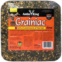 Antler King® Grainiac™ Apple Flavor Block Attractant, AKGBLK20, 20 LB