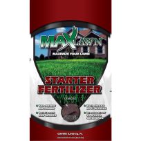 MAXLAWN STARTER FERTILIZER 12-24-6 5 000 SQ FT COVERAGE BAG