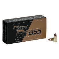 Blazer® Brass 9mm 115GR Luger Full Metal Jacket, 50 - Rounds, 5200