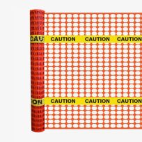 Quest Plastic Diamond Mesh Barricade Fence Roll, Orange, BFCTDL 10 XY, 4 FT x 50 FT
