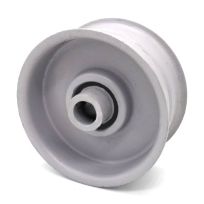 Phoenix Flat Idler Pulley Wheel 2.25 IN Flat Dia. 3/8 IN Bore, 31225100