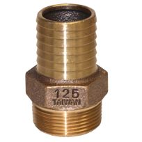 Merrill No Lead Male Adapter 1 IN Insert  X 1-1/4 IN Mip, RBMANL1025