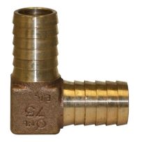 Merrill No Lead Elbow 3/4 IN Insert  X 3/4 IN Insert, RBDENL75