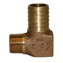 Merrill No Lead Hydrant Elbow 1 IN Insert  X 3/4 IN Mip, RBHENL100