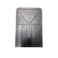 Boomerang Rubber Mud Flap 24 IN X 36 IN X 1/4 IN, SRI2436A1PL