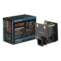 CURT® RV Bumper Hitch with 2 IN Receiver (Fits 4 IN x 4 IN Bumper Beams), 19100