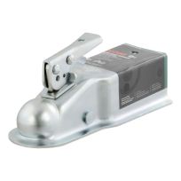 2" STRAIGHT-TONGUE COUPLER WITH POSI-LOCK (3" CHANNEL  5 000 LBS.  ZINC)