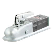 2" STRAIGHT-TONGUE COUPLER WITH POSI-LOCK (2" CHANNEL  3 500 LBS.  ZINC)