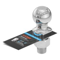 1-7/8" TRAILER BALL (1" X 2-1/8" SHANK  3 500 LBS.  CHROME)