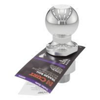 2" TRAILER BALL (1" X 2-1/8" SHANK  6 000 LBS.  CHROME)