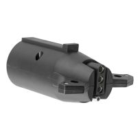 CURT® Electrical Adapter (7-Way RV Blade Vehicle to 4-Flat Trailer), 57241