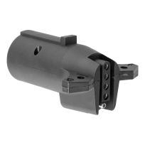 CURT® Electrical Adapter (7-Way RV Blade Vehicle to 5-Way Flat Trailer), 57251
