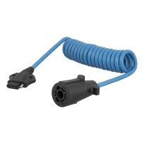 CURT® 5' Electrical Adapter Harness (7-Way RVBlade Vehicle to 4-Way Flat Trailer), 57271