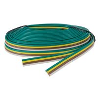 CURT® Bonded 4-Way Trailer Wiring (16 Wire Gauge, 25 FT Spool), 57001