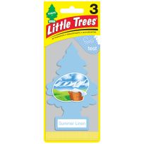 Little Trees® Air Freshener Summer Linen, 3-Pack, U3S-32074