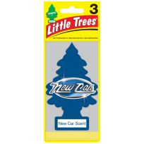 Little Trees® Air Freshener New Car Scent, 3-Pack, U3S-32089