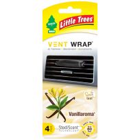 Little Trees® Air Freshener Vent Wrap Vanillaroma, 4-Pack, CTK-52232