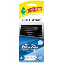 Little Trees® Air Freshener Vent Wrap New Car, 4-Pack, CTK-52233