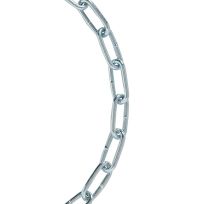 Koch Industries Chain Straight Link Coil, Zinc Plated, #2 X 10 FT, A10901