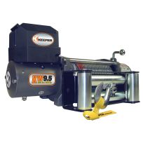 Keeper Duty Winch, 9,500lb, 12vdc, Wl Remote, Roller Fairlead, KW95122-1
