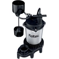 PENTAIR Flotec® Thermoplastic Submersible Sump Pump, FPZS33V