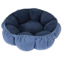 Aspen Pet Puffy Round Cat Bed, 18 IN, 27459, Assorted