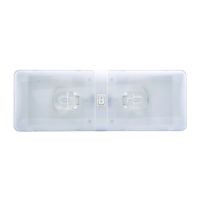 Optronics Double RV Interior Ceiling Light With On / Off Switch, RVIL22S