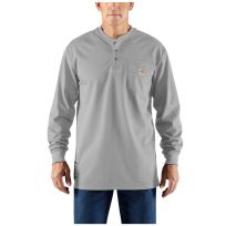 Carhartt Men's Flame-Resistant FORCE® Cotton Long-Sleeve Henley