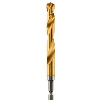 Milwaukee Tool Titanium SHOCKWAVE Bit, 48-89-4624, 27/64 IN