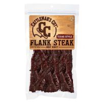 Cattleman's Cut Texas Style Flank Steak Beef Jerky, 53315, 9 OZ