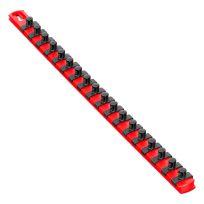Ernst 18 Socket Organizer And 15 Twist Lock Clips, 3/8 IN, 8401