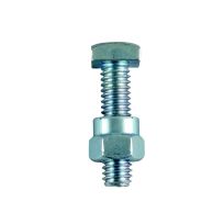 Deka Bolt with Nut, 5/16 -18 x 1-1/4 2/CS, 00324