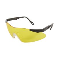 ALLEN® Reaction Shooting Safety Glasses, Yellow Lens and Gray Frame, 2272