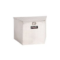 Dee Zee DZ91717 Brite-Tread Triangle Trailer Box, DZ 91717, Silver