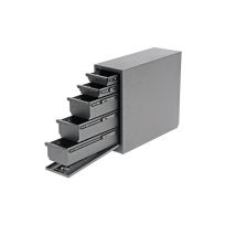 Dee Zee Steel Wheel Well Tool Box With Drawers, DZ 95D, Black