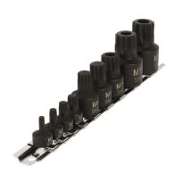 Performance Tool 12-Point Impact Bit Socket Set, 9-Piece, W38965