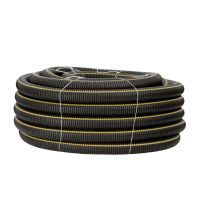 Prinsco Solid Single Wall Pipe, 04GL250NP-F667, 4 IN x 250 FT