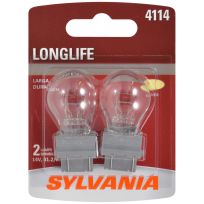 Sylvania 4114 Long Life Mini Bulb, 2-Pack, 4114LL.BP2