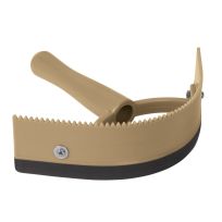 WEAVER EQUINE™ Sweat Scraper/Coarse Curry Combo, 65-2056-BK, Black / Beige