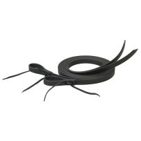 WEAVER EQUINE™ Brahma Webb Split Reins, CD-2034-BK, Black, 5/8 IN x 7 FT