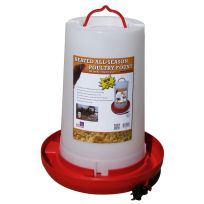 Farm Innovators Heated All-Season Poultry Fount, HPF-100, 3 Gallon