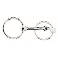 WEAVER EQUINE™ All Purpose Ring Snaffle Bit, CA-2280, 5-1/4 IN