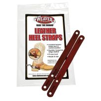 WEAVER EQUINE™ Heel Straps, Burgundy Latigo Leather, 30-0695, Burgundy, Average