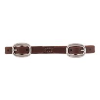 WEAVER EQUINE™ Working Cowboy Straight Curb Strap, 30-1280, Golden Chestnut