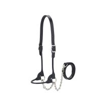 WEAVER LIVESTOCK™ Dairy/Beef Rounded Show Halter, 80400-50-00, Black, Medium